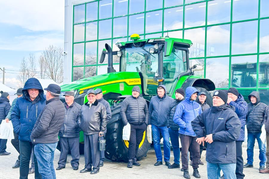 Pe data de 20 martie, la Bălți, a avut loc o expoziție de utilaje agricole